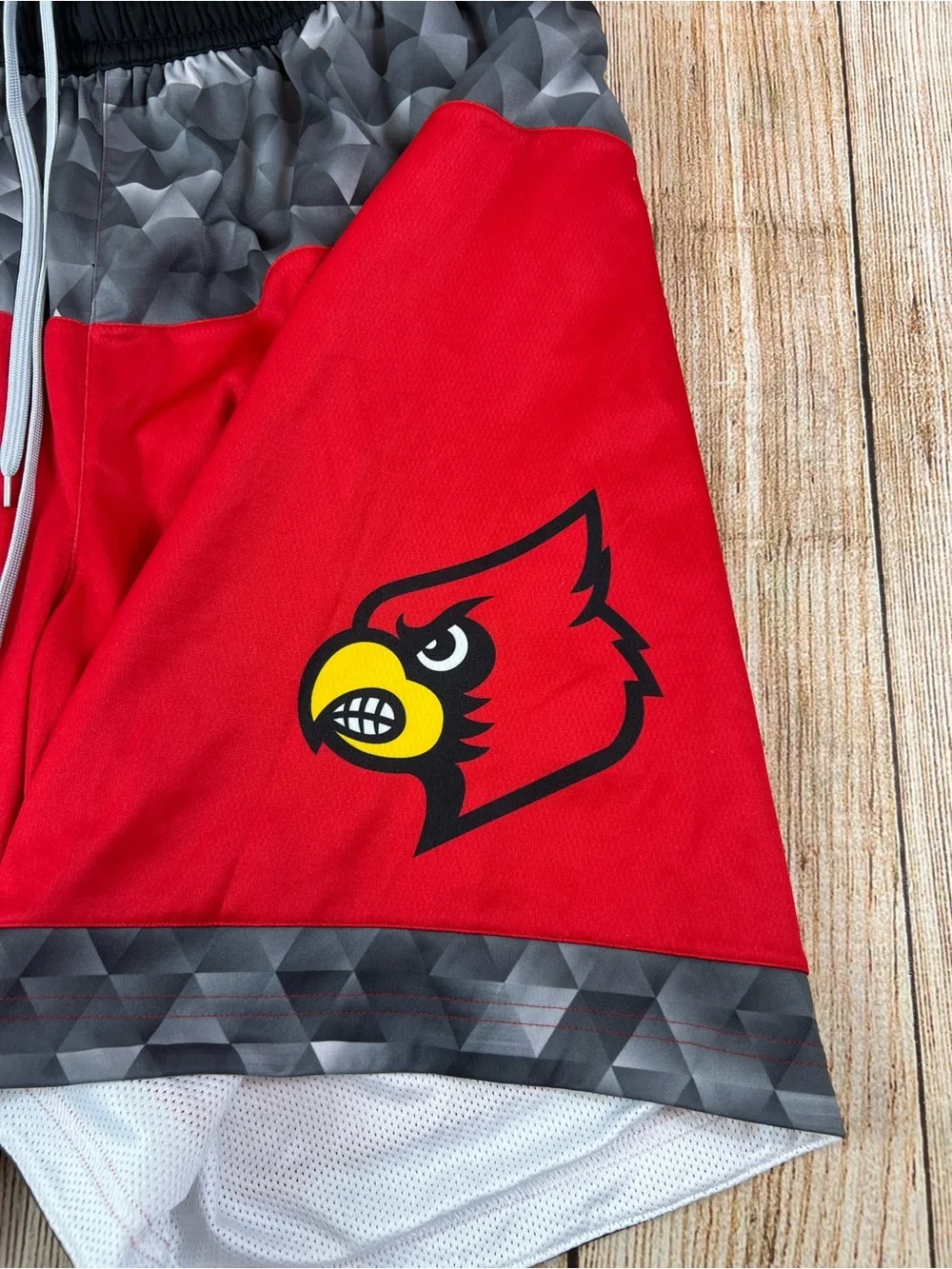 Adidas Louisville Cardinals Sample Basketball Shorts Size Large